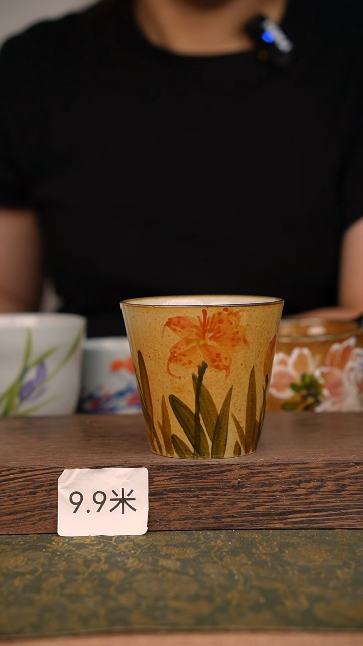 摆件泥垚手作 景德镇手工手绘器物
