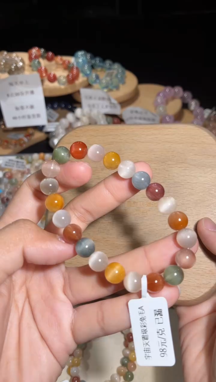 未镶嵌手链水晶88号多样性发一K 8+