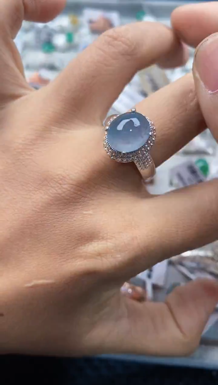 未镶嵌戒指翡翠888         10