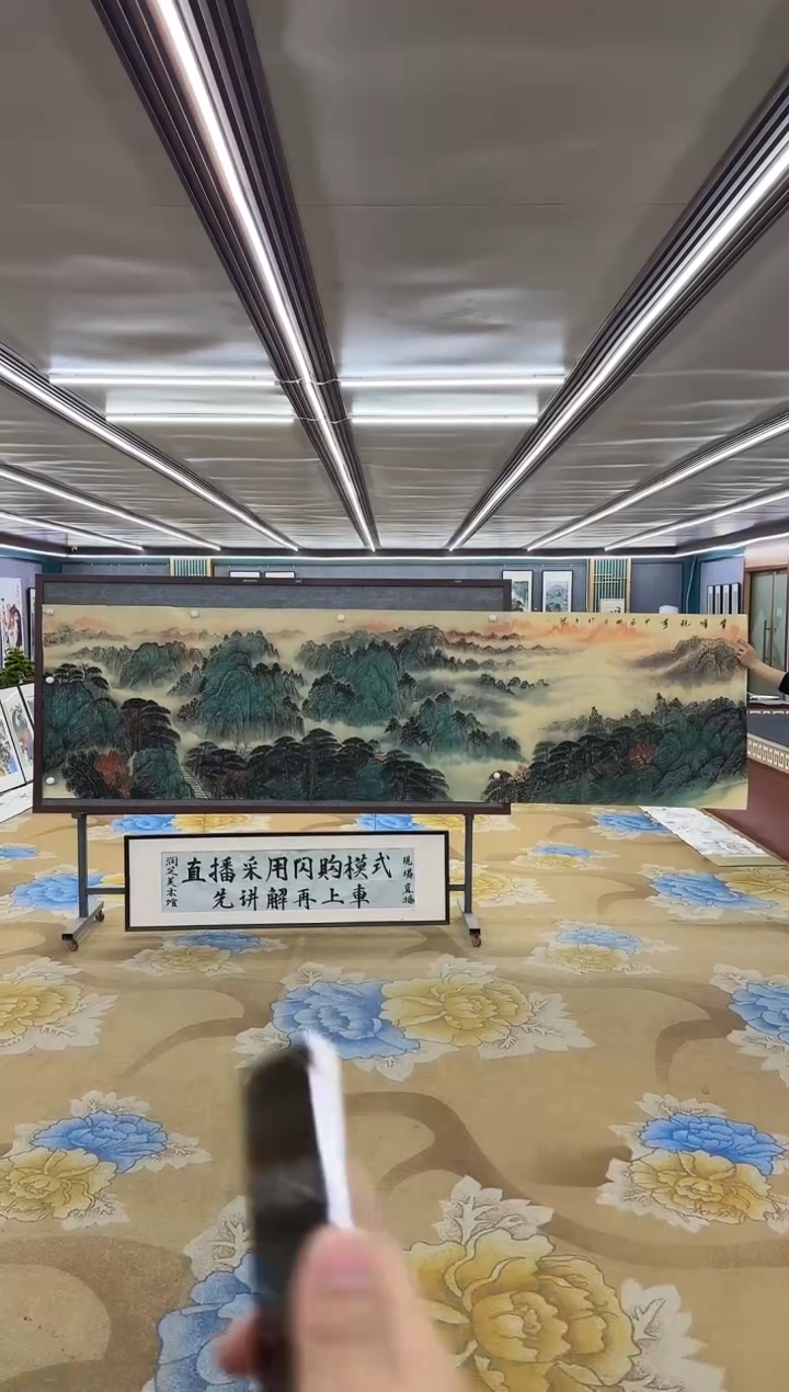 【闪购商品】绘画M 张伦玉-小丈二-山水国画