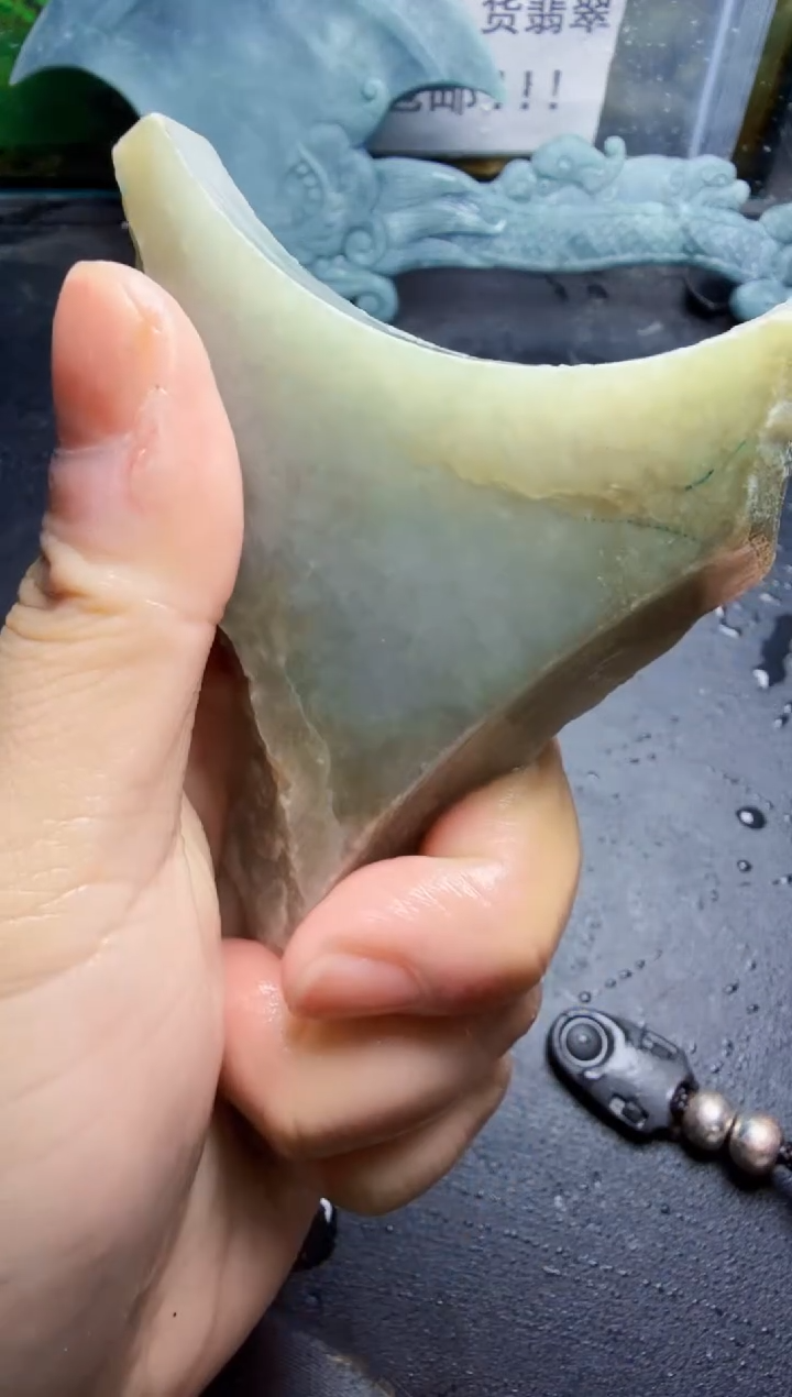 未镶嵌挂件翡翠天然翡翠079