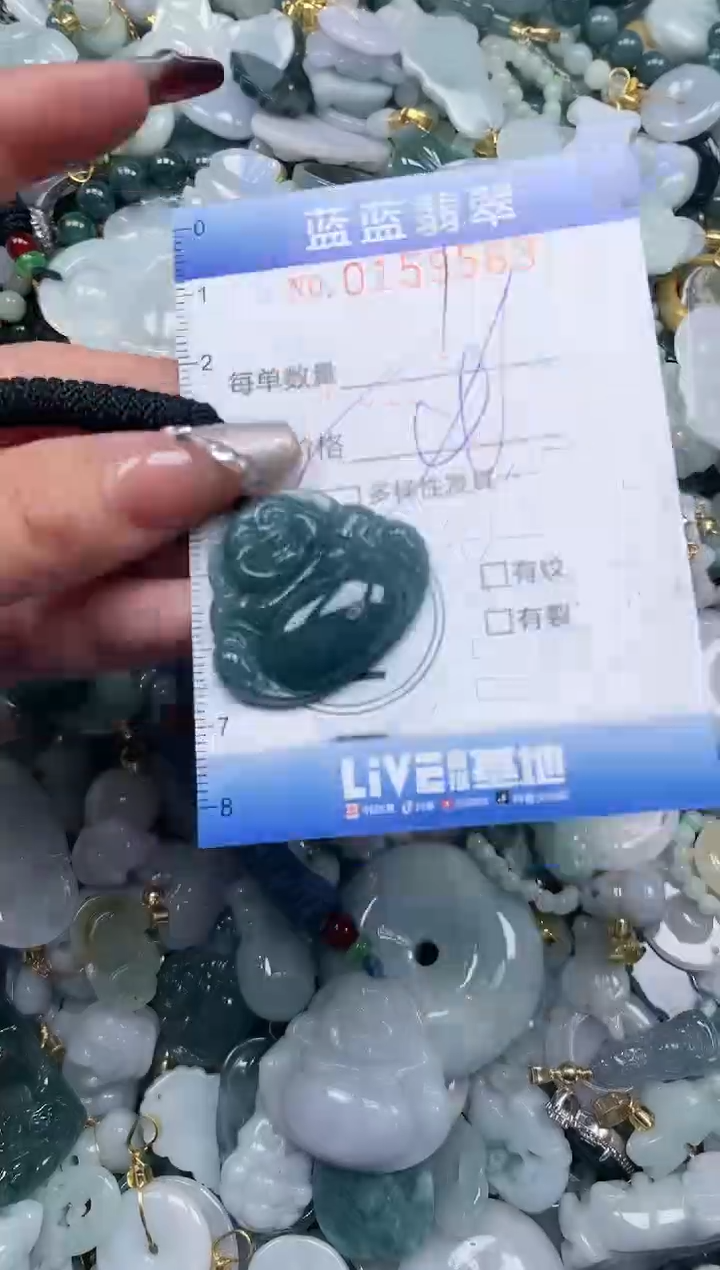 【闪购商品】翡翠颈饰未镶嵌闪购0159563多样性发其一
