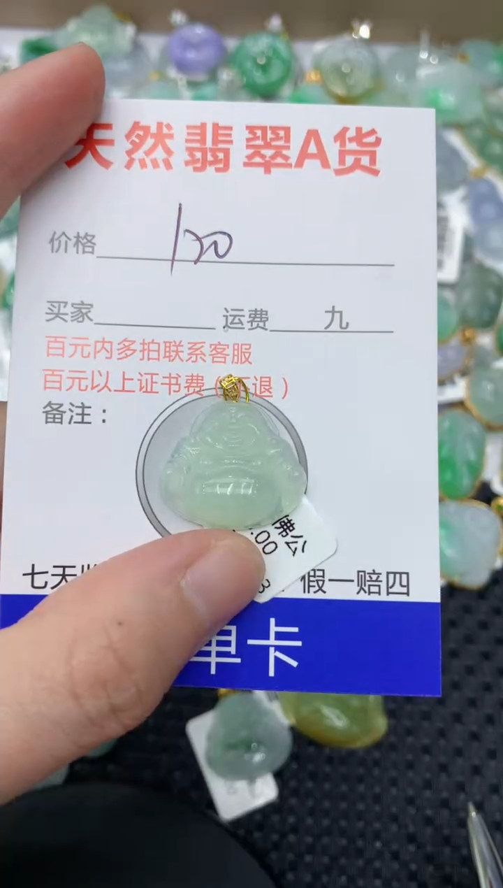 【闪购商品】翡翠颈饰18K金镶嵌111111111111