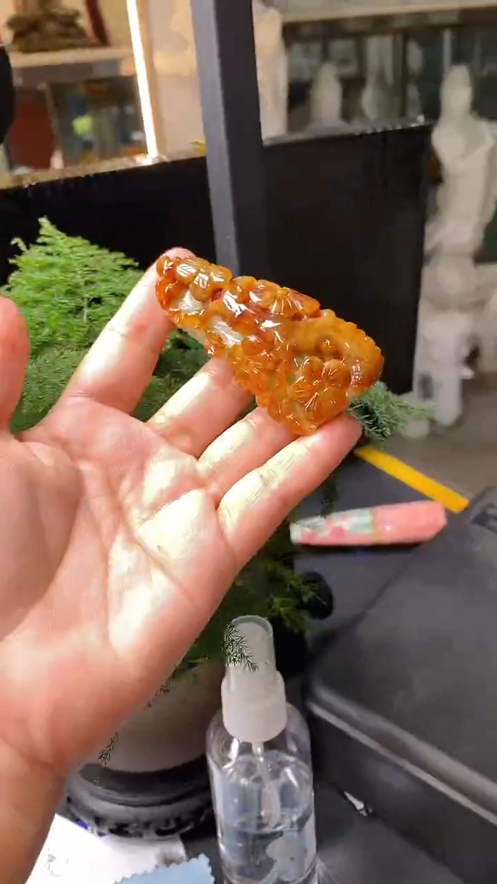 【闪购商品】翡翠颈饰未镶嵌挂件