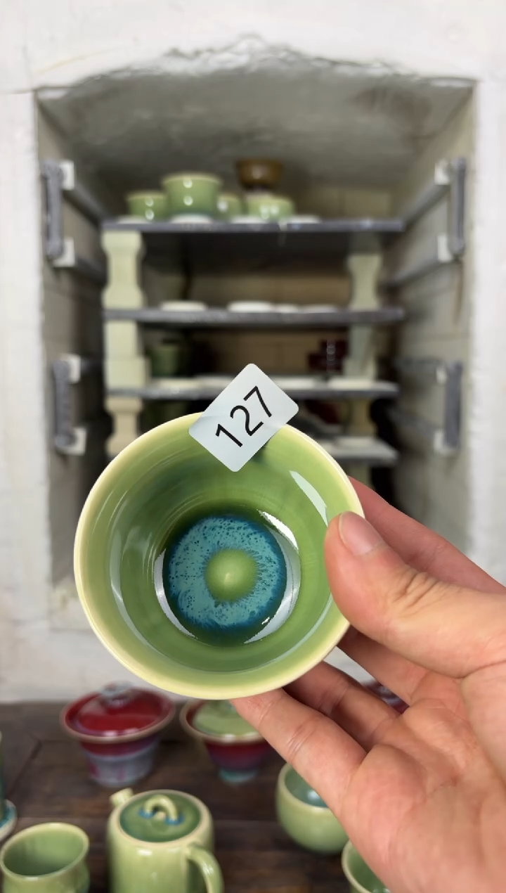 【闪购商品】摆件钧瓷窑变精品茶器