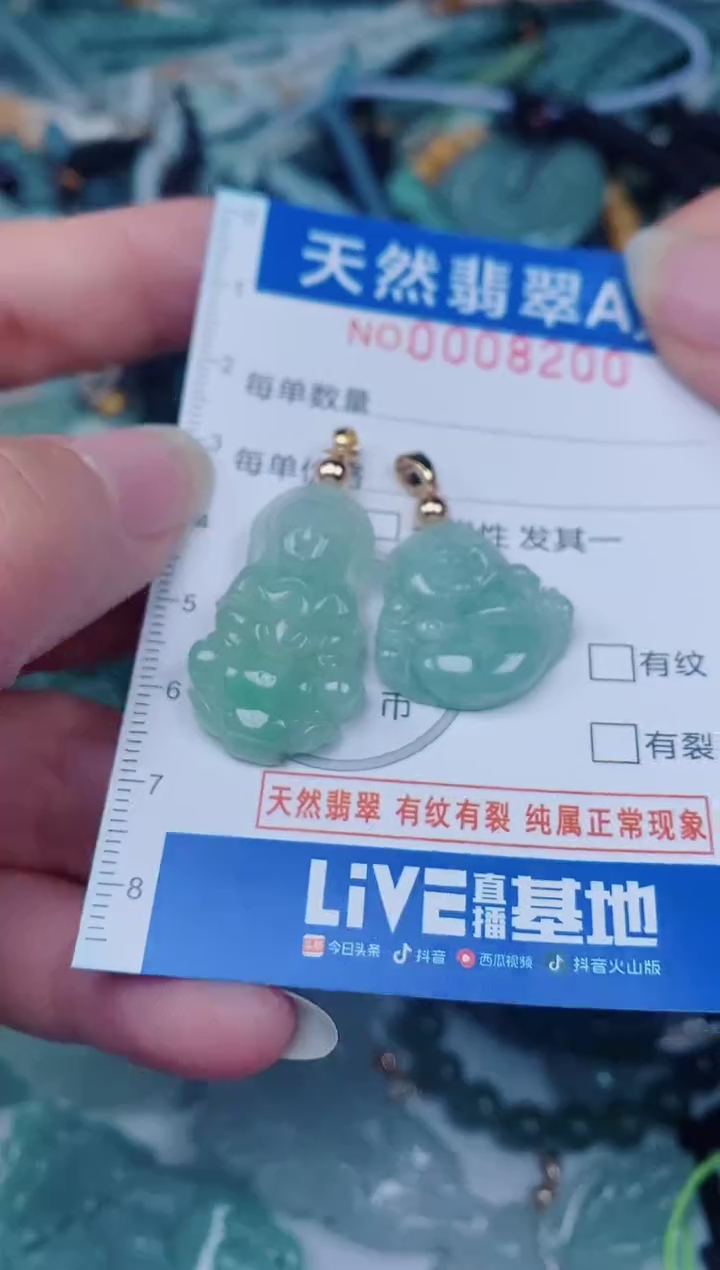 颈饰未镶嵌翡翠00008200