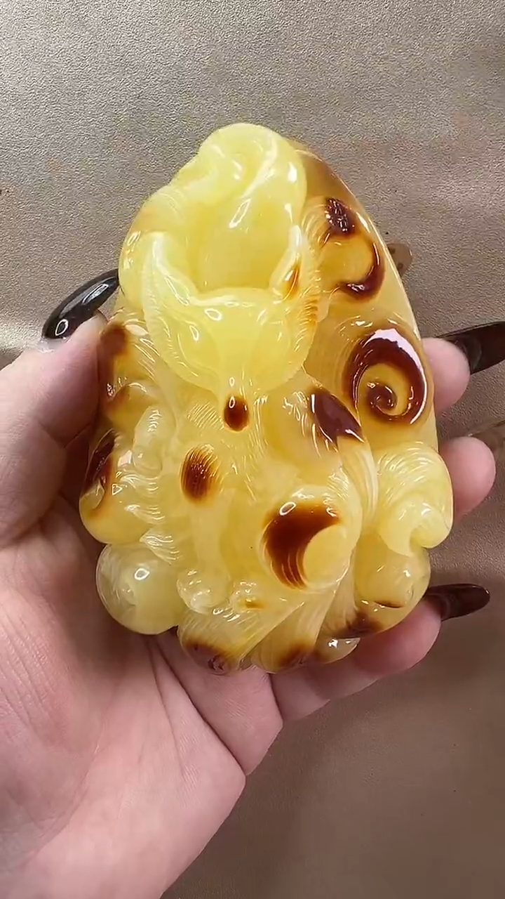 【闪购商品】琥珀颈饰未镶嵌吊坠