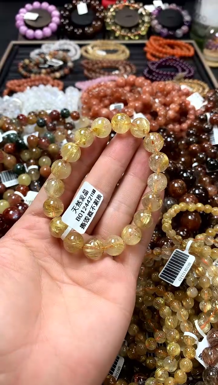 未镶嵌手链水晶11*