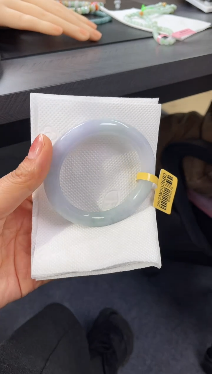 未镶嵌手镯翡翠暖*宝506-56