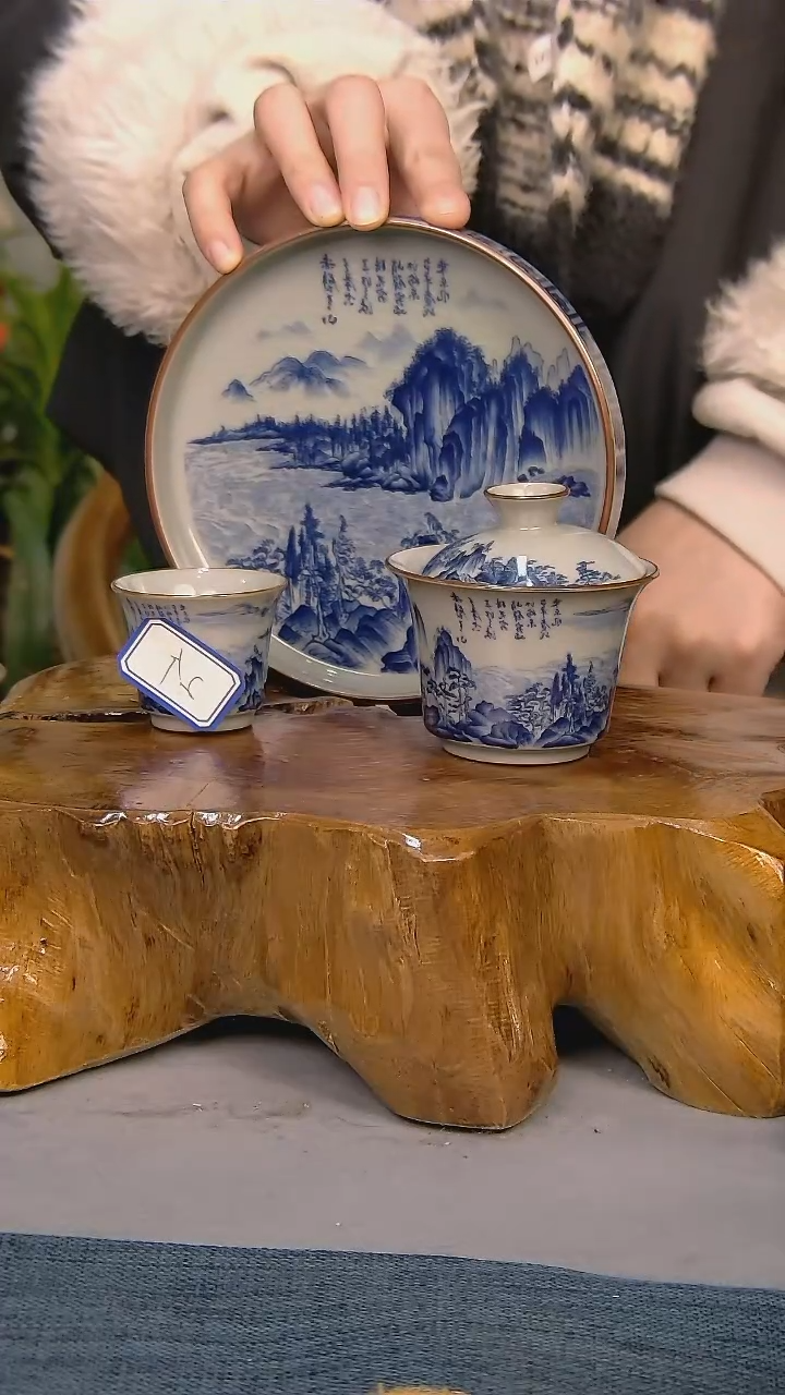 【闪购商品】简装家用款4件套 陶瓷家用茶具系列