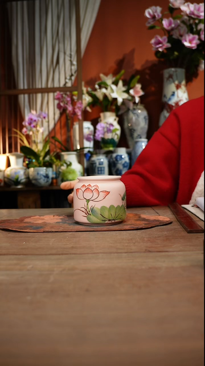 现代高温釉下彩手绘陶瓷餐具