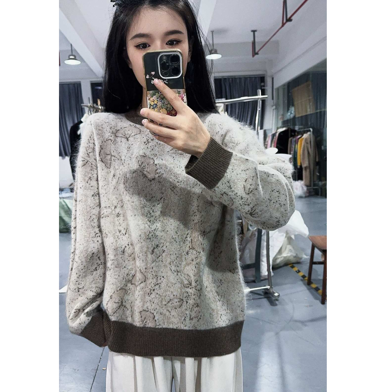 2025【炸总精选】100%山羊绒时尚圆领百搭针织衫L597