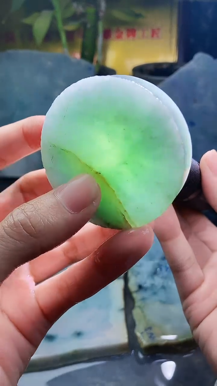 未镶嵌挂件翡翠小雨140