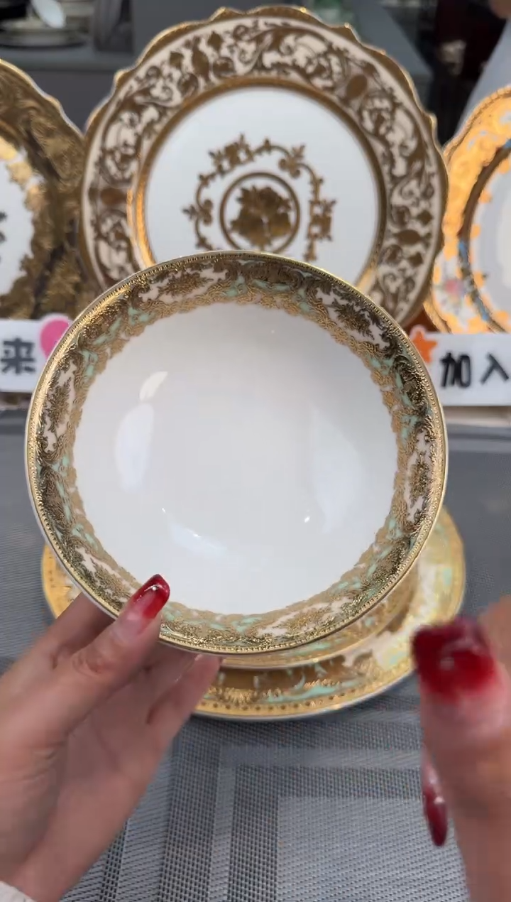 【闪购商品】瓷片6寸水果碗1个  福利价