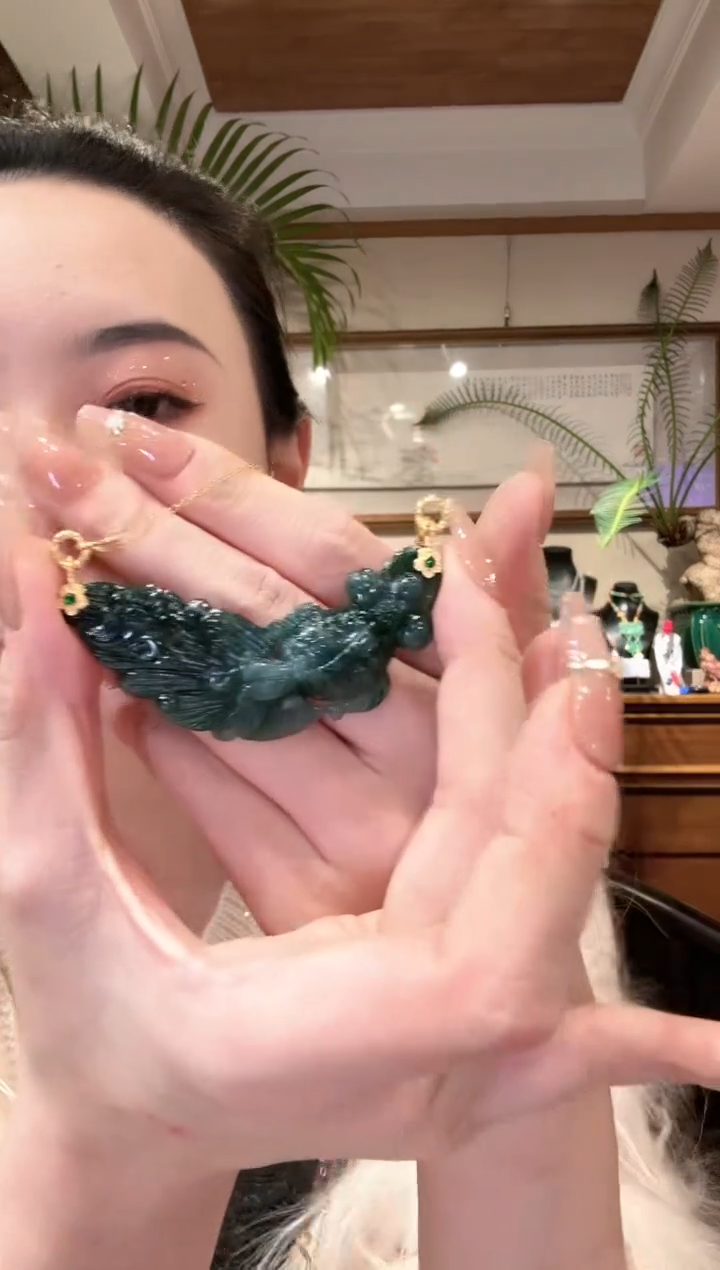 【闪购商品】翡翠颈饰未镶嵌国风