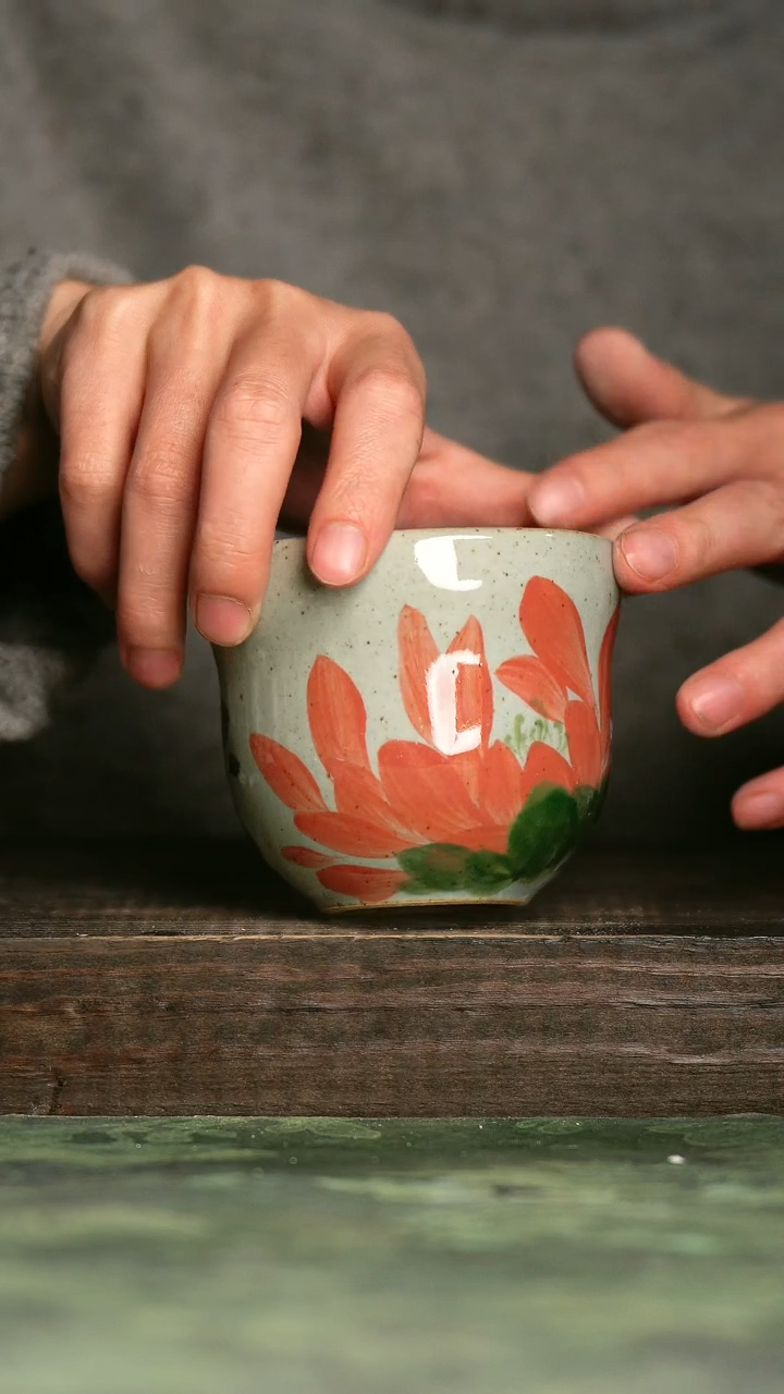 【闪购商品】青诗集手工手绘瓷器