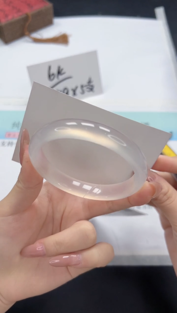 【闪购商品】石英质玉未镶嵌手镯A112-57.6