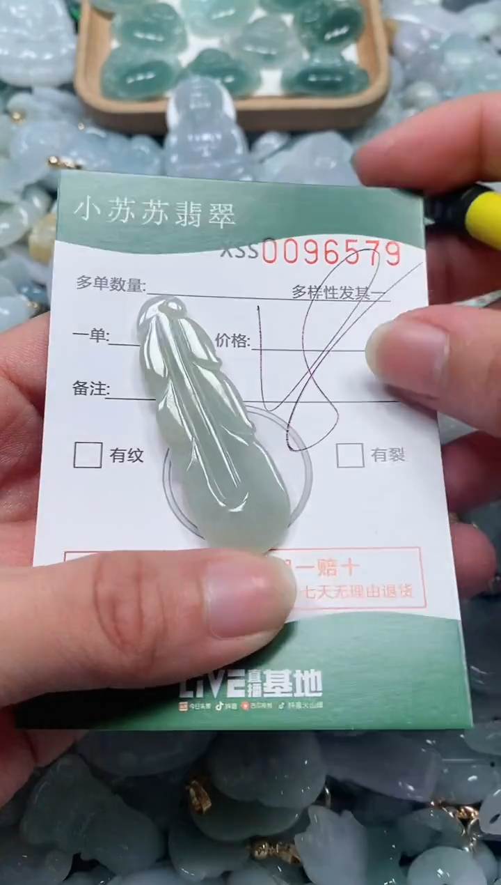 【闪购商品】翡翠颈饰未镶嵌闪购商品0096579