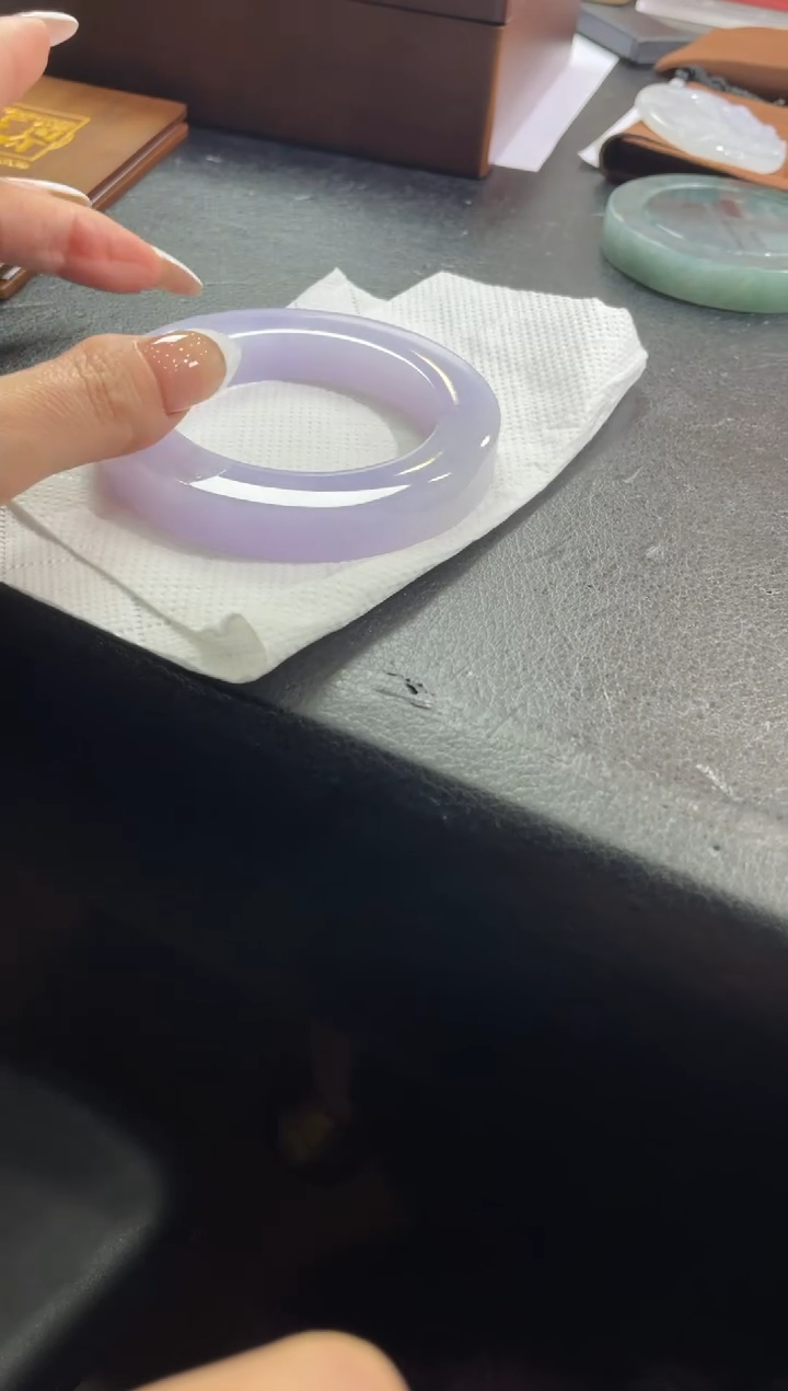 【闪购商品】定制翡翠手镯未镶嵌DDH85598