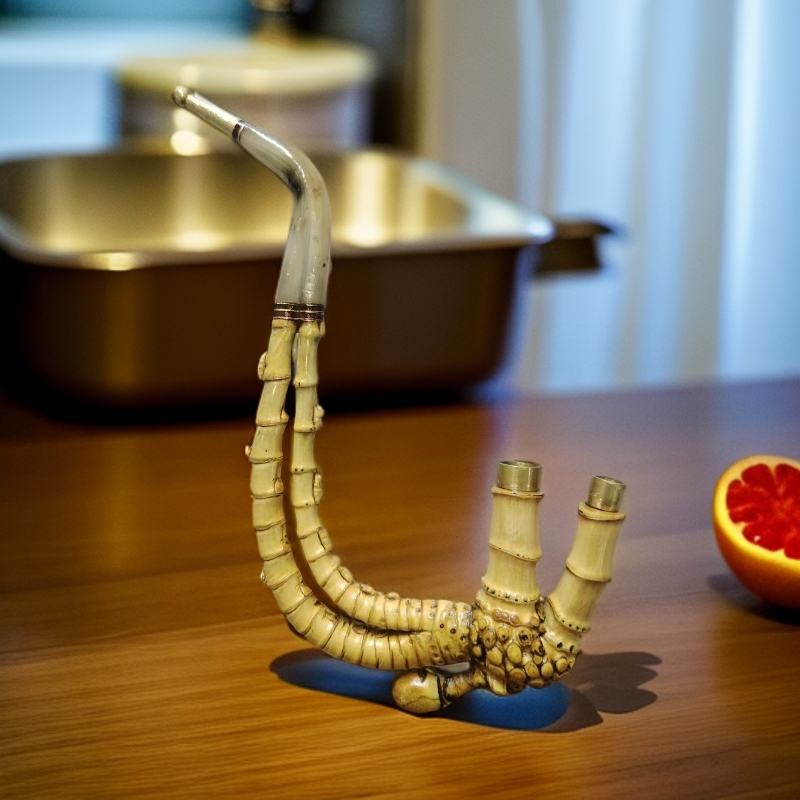 贵州原生态手工竹根手把件