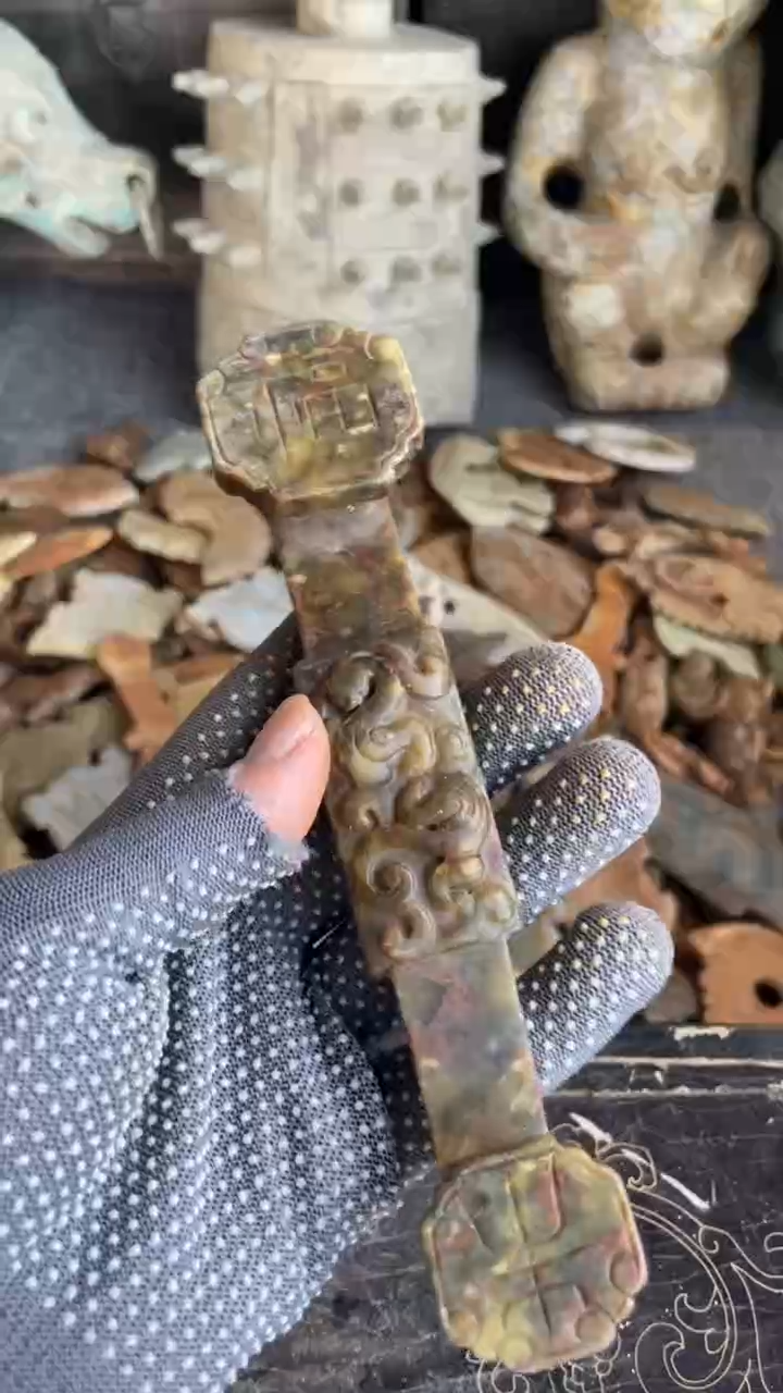 和田玉未镶嵌挂件东顺摆件链接1524654654