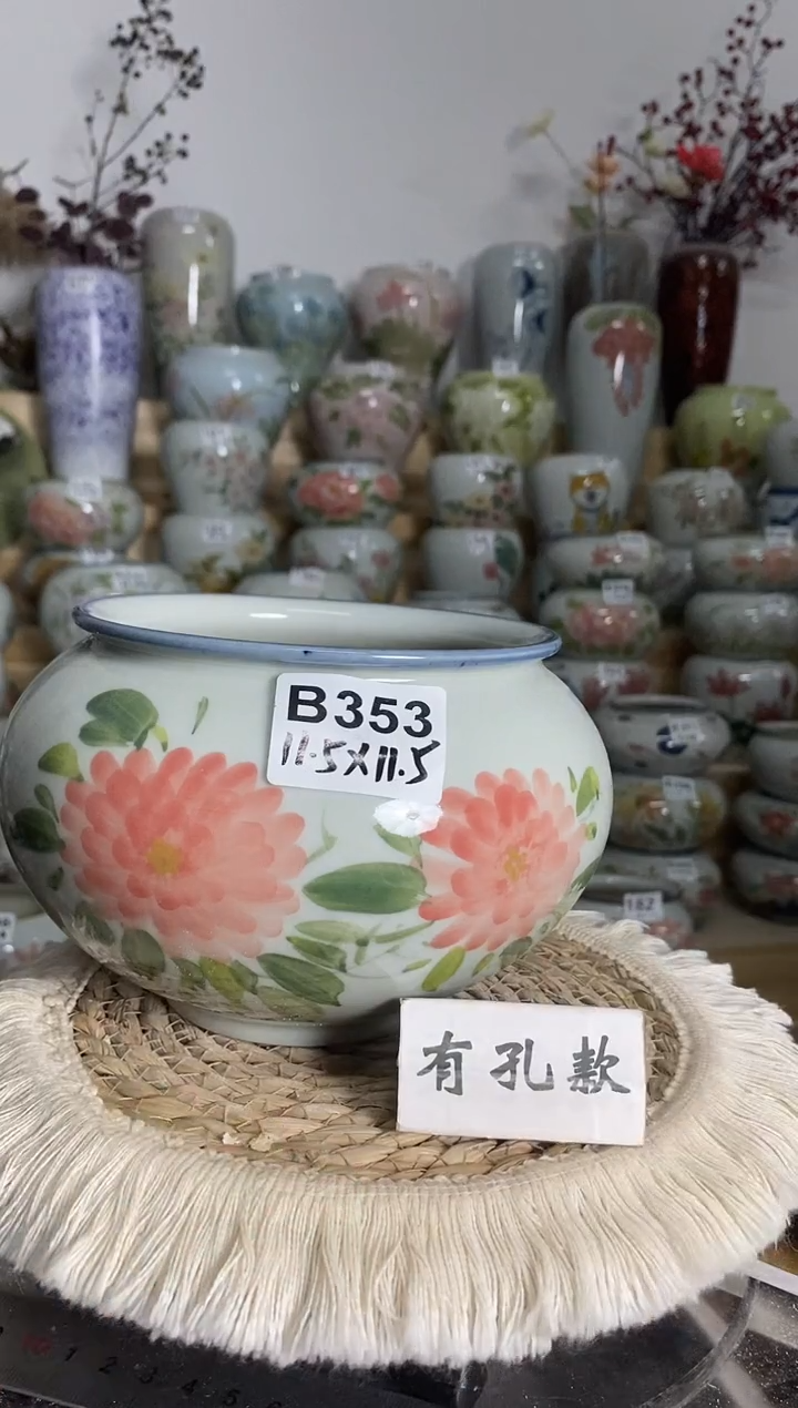 景德镇瓷韵手绘 B353 手工制品完美主义者慎拍