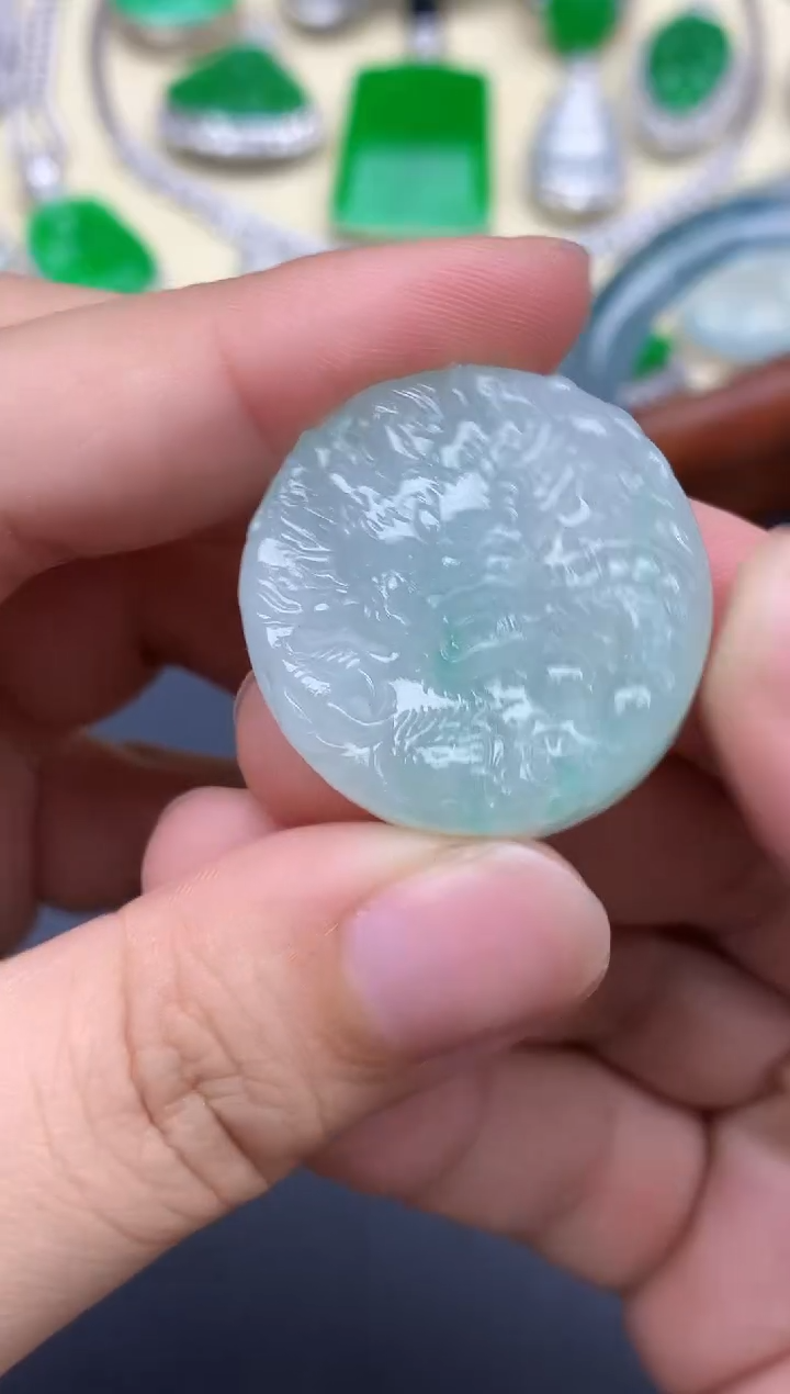 颈饰未镶嵌翡翠122-中国好珍宝