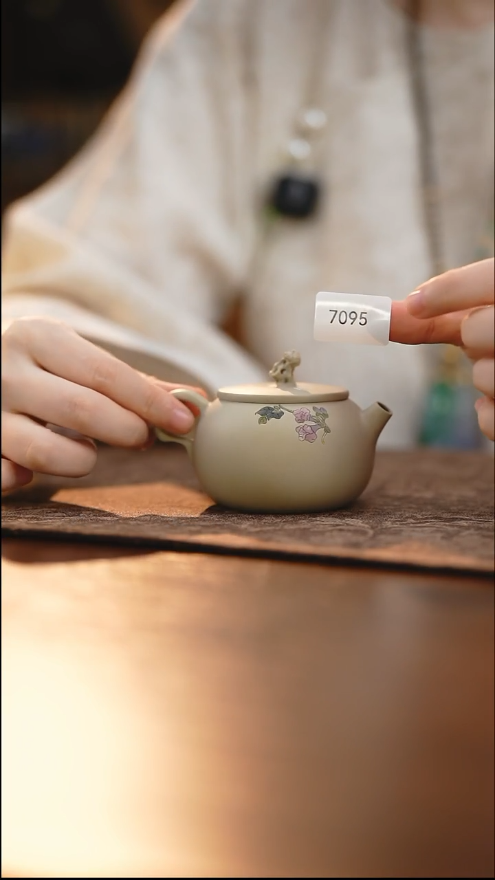 雲梦茶器紫陶茶壶7095
