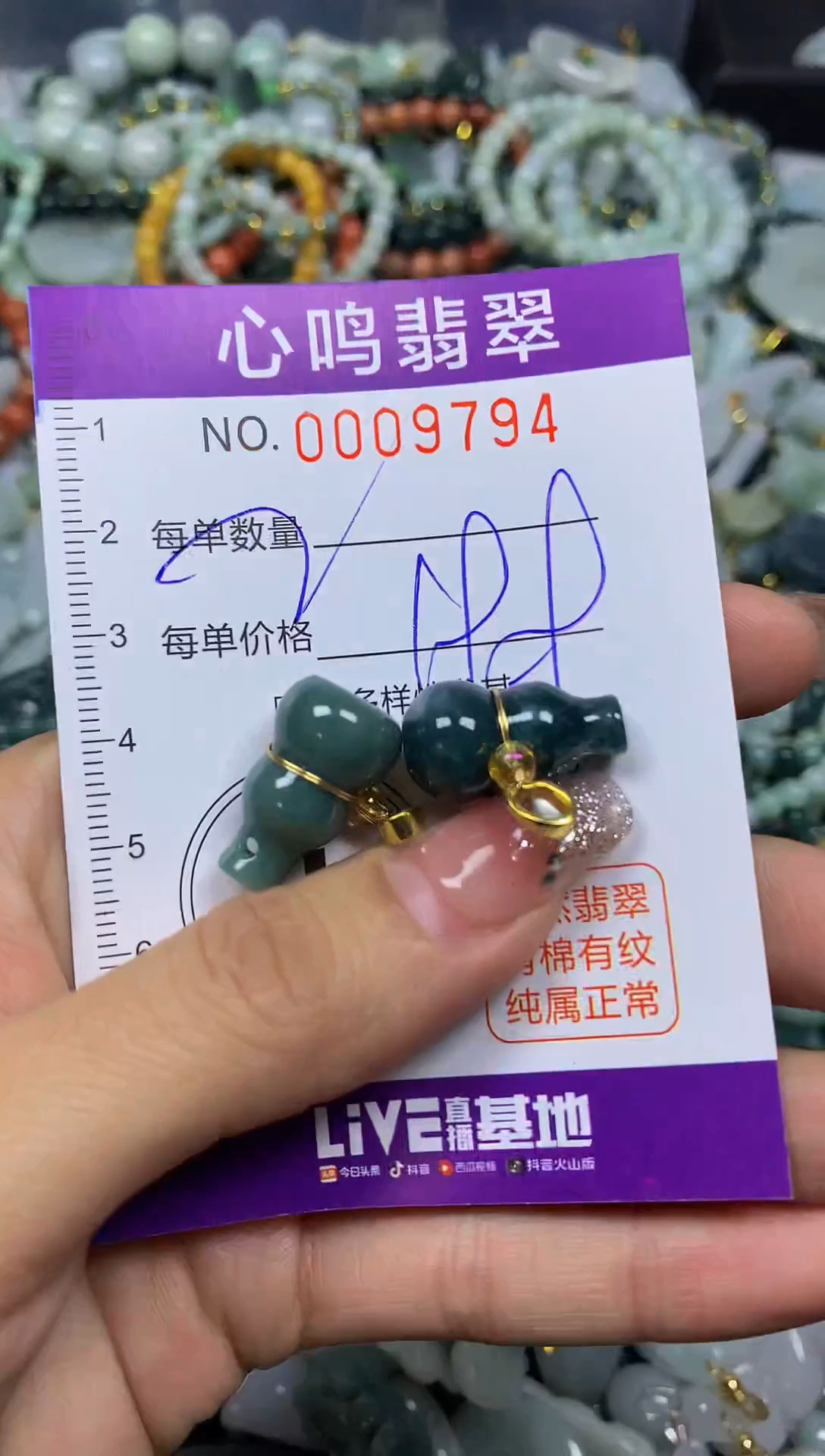 【闪购商品】翡翠颈饰未镶嵌闪购009794