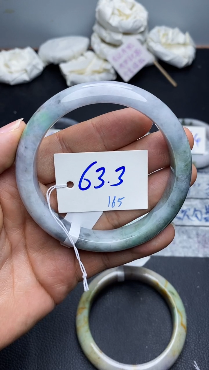 未镶嵌手镯翡翠165