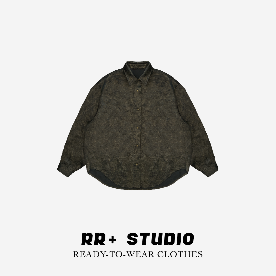 13386法式复古气质高级感衬衫小众垂感宽松慵懒长袖上衣