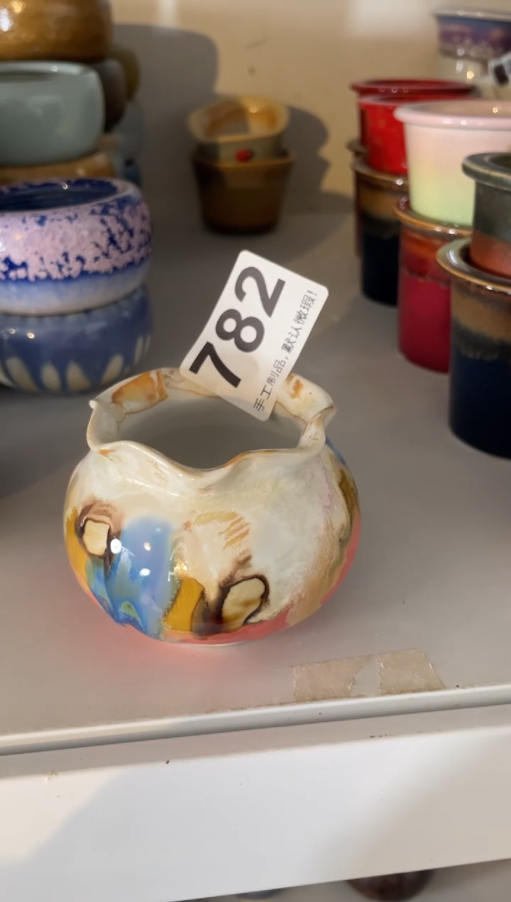 瓷片小***静782知木小芳花盆编号