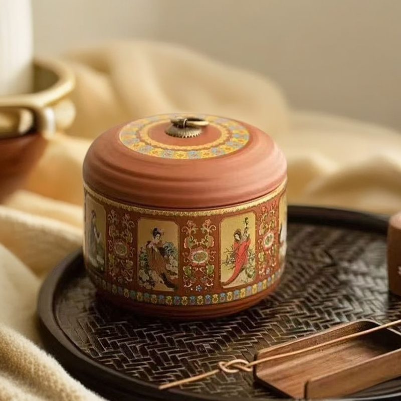 茶叶罐-十二金钗四大美人3166特惠
