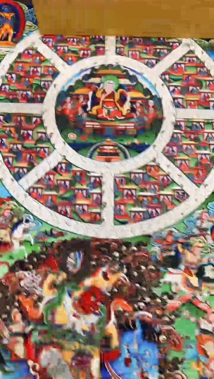 卷轴画唐卡TK16026