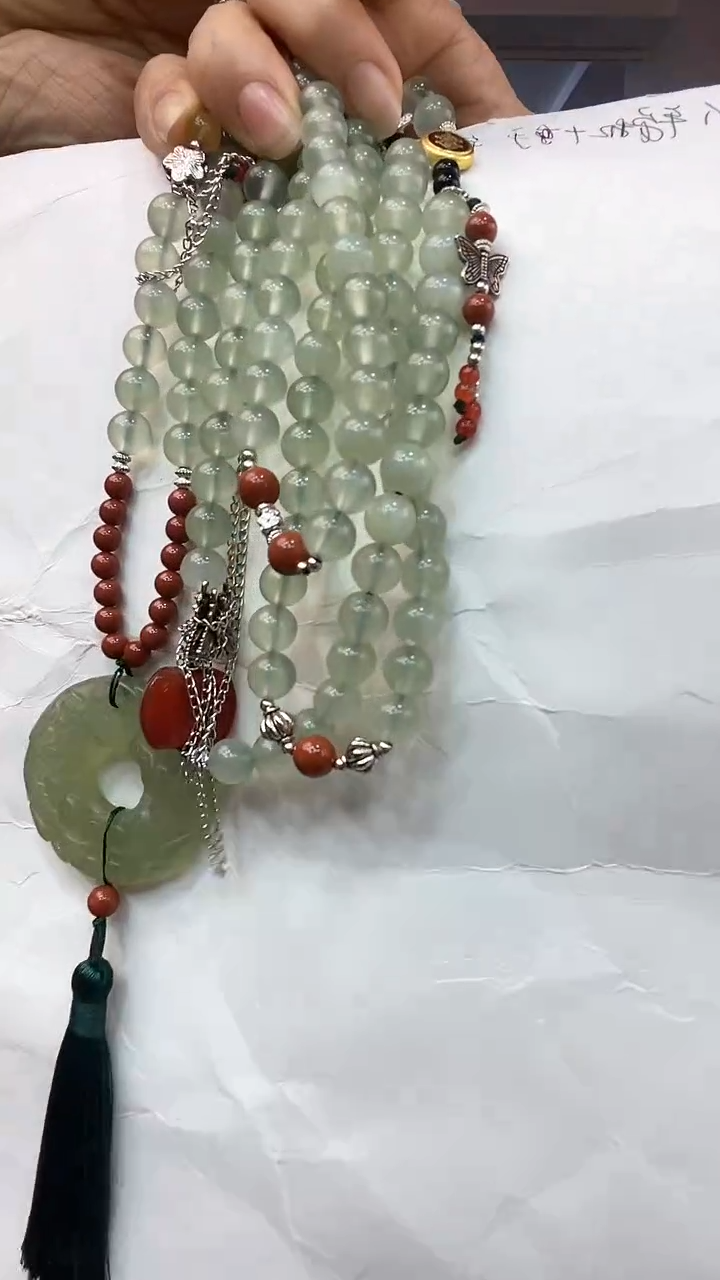 【闪购商品】岫玉斜跨链未镶嵌多样性发货其中之一