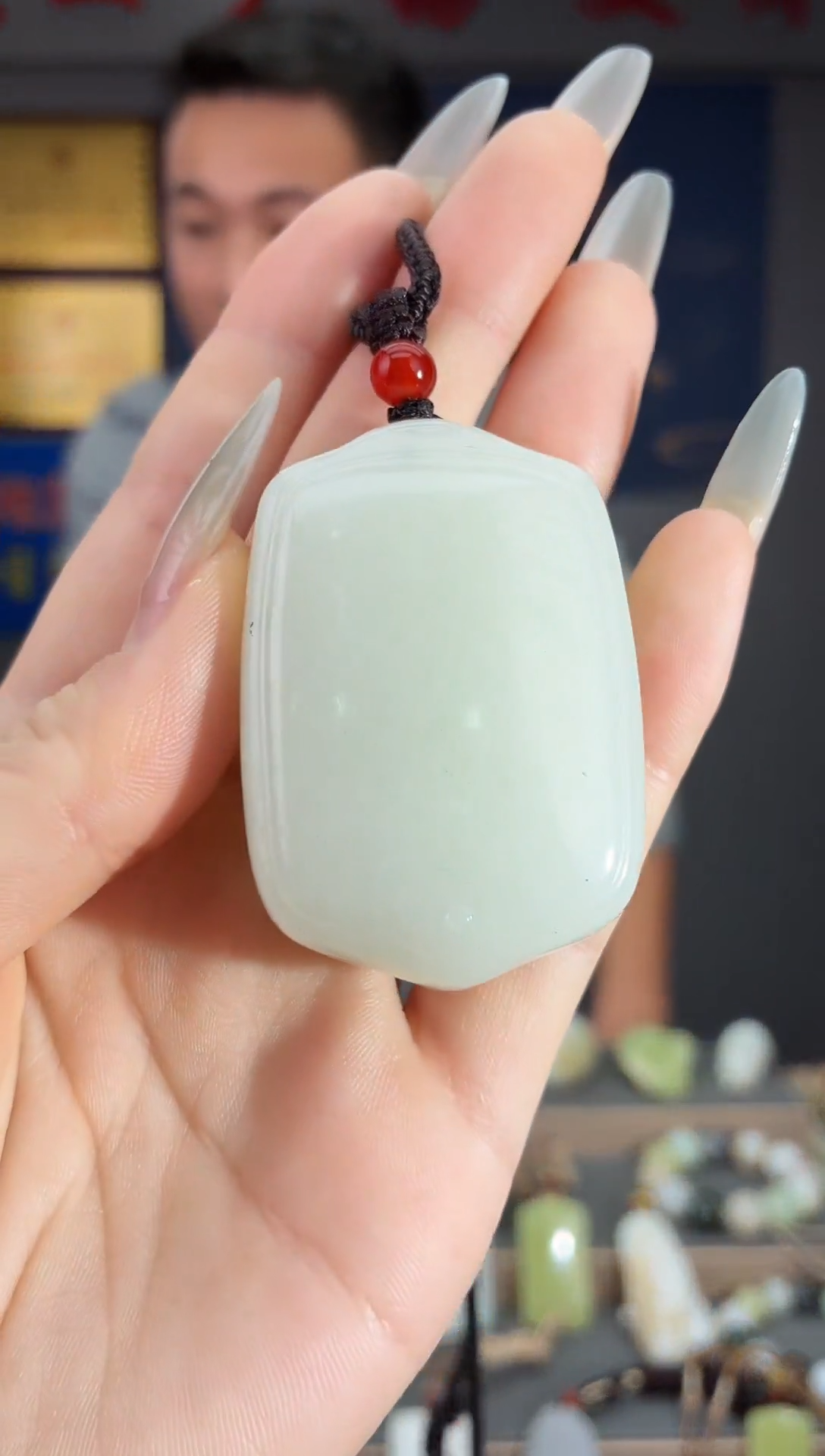 颈饰未镶嵌和田玉1