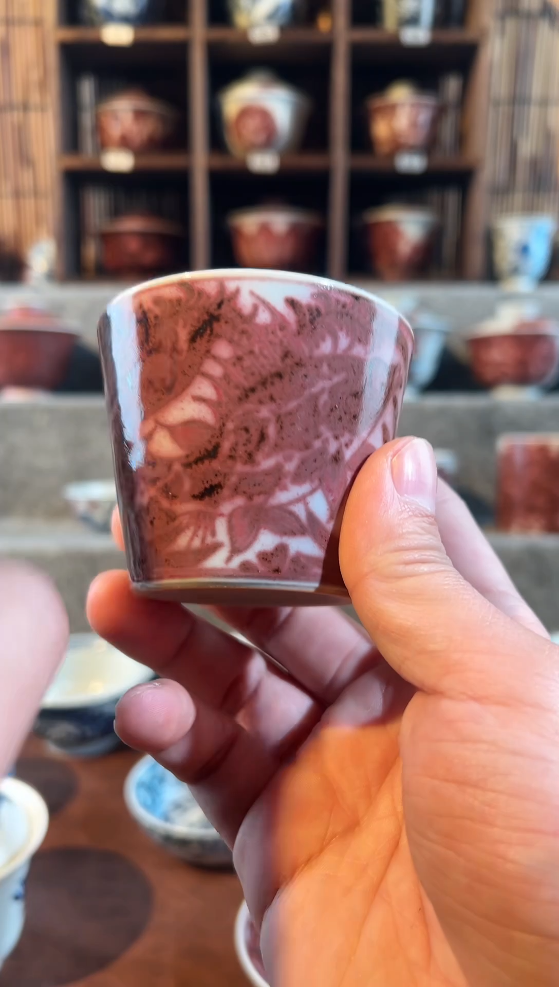 【闪购商品】天禄言瓷鱼藻可乐杯