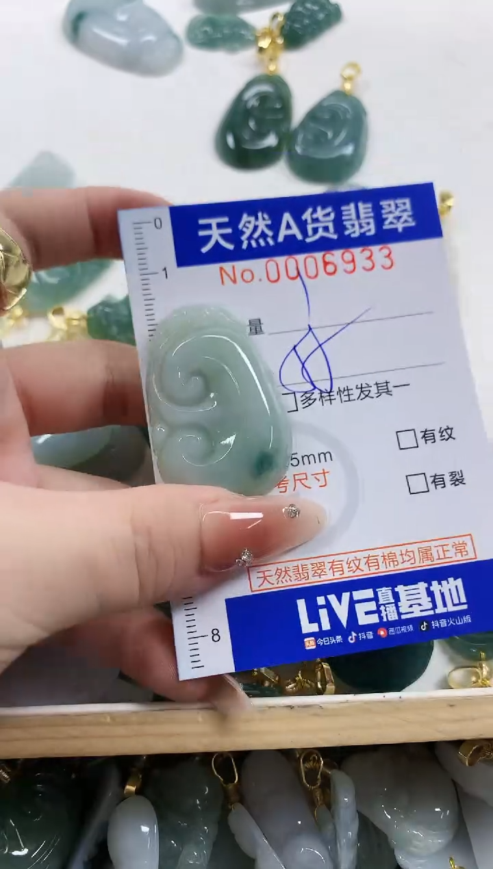 颈饰未镶嵌翡翠天然A货翡翠