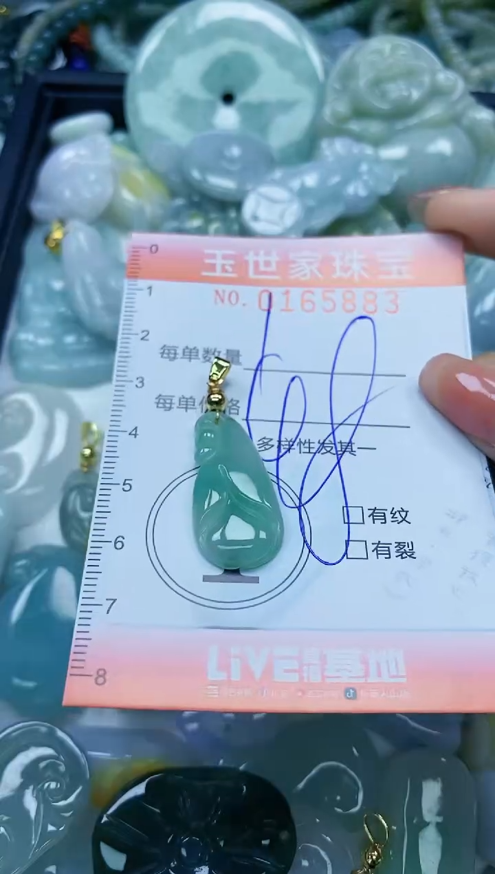 【闪购商品】翡翠颈饰未镶嵌闪购0165883