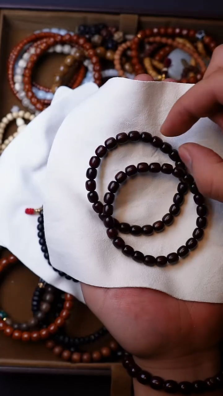 檀香紫檀（小叶紫檀）手串/手链小叶红豆7mm