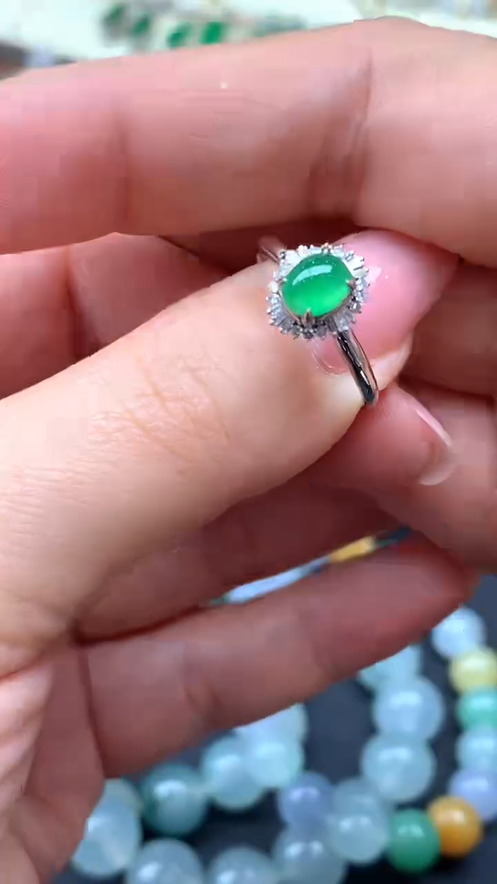 【闪购商品】翡翠戒指未镶嵌22-天然翡翠