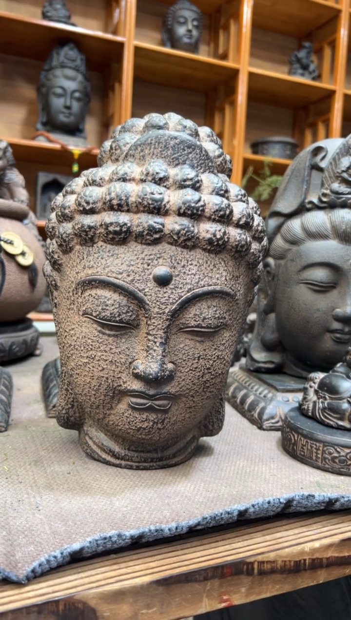 陶土【火山泥】大佛首