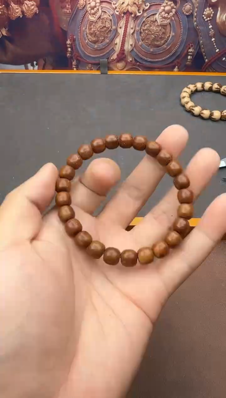 手串紫金鼠30号实心