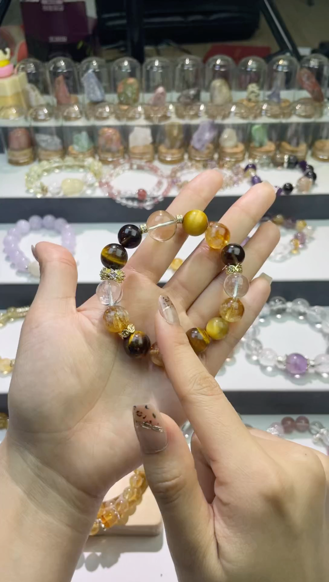 【闪购商品】水晶手链合金金霸大综合