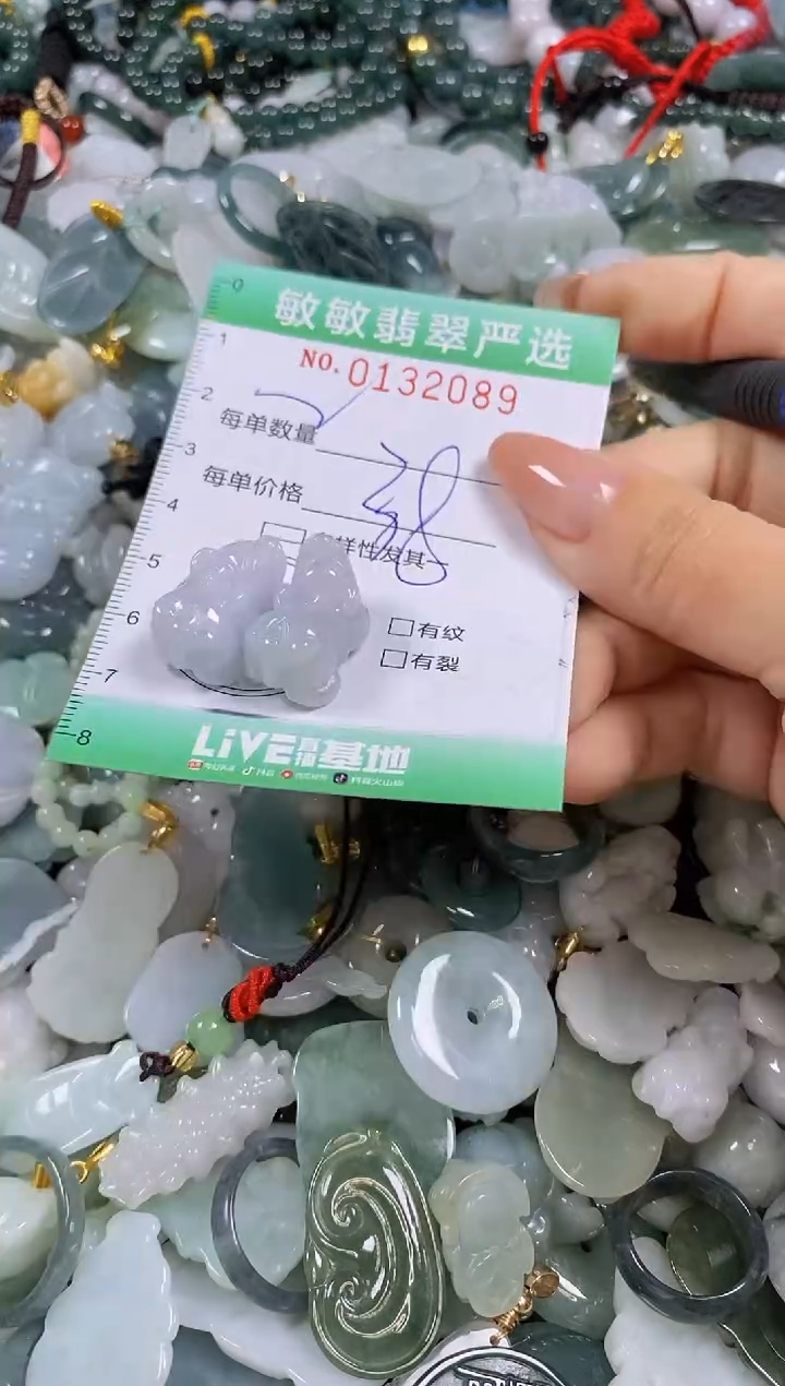 【闪购商品】翡翠颈饰未镶嵌闪购0132089