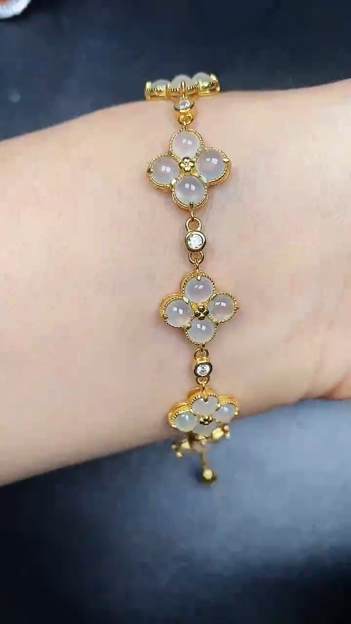 银S925镶嵌戒指翡翠3500