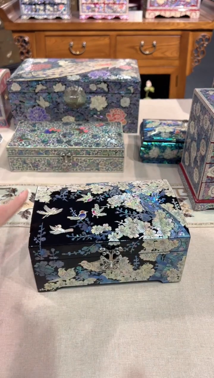 【闪购商品】按扣满贝底·弘贝雅螺钿漆器文化馆