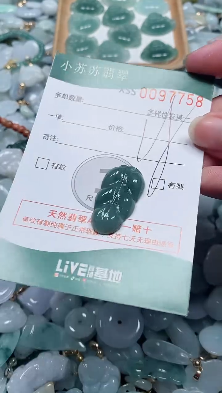 【闪购商品】翡翠颈饰未镶嵌闪购商品0097758
