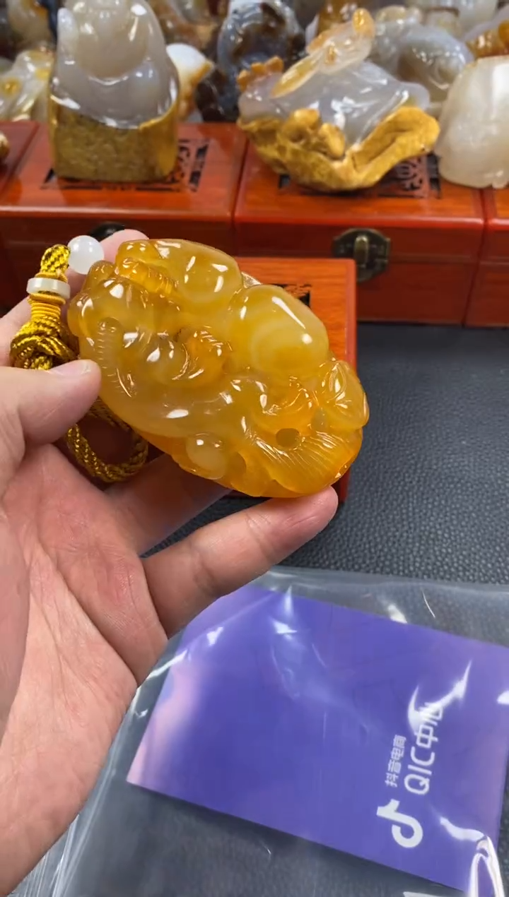 【闪购商品】玛瑙/玉髓手把未镶嵌1