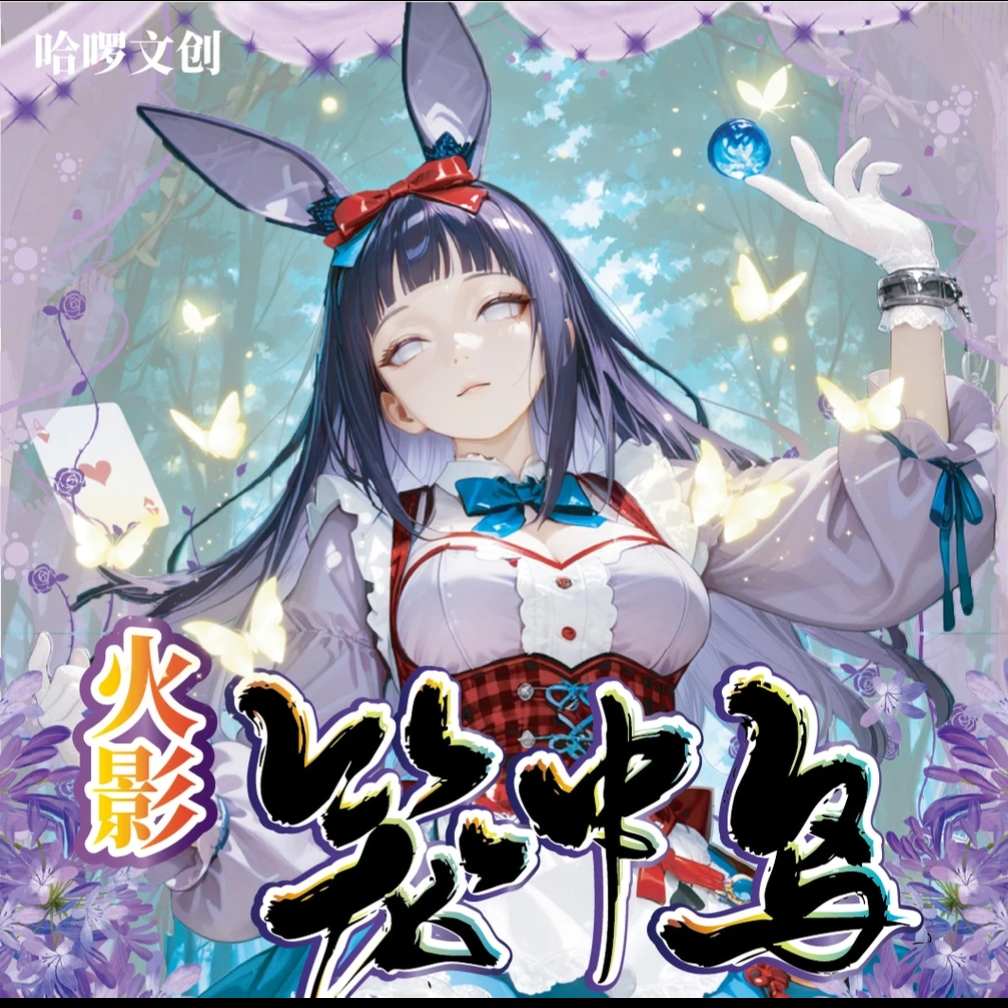 【抓女神/转盘】哈喽文创《笼中鸟》A6亚克力色纸 卡牌盲盒